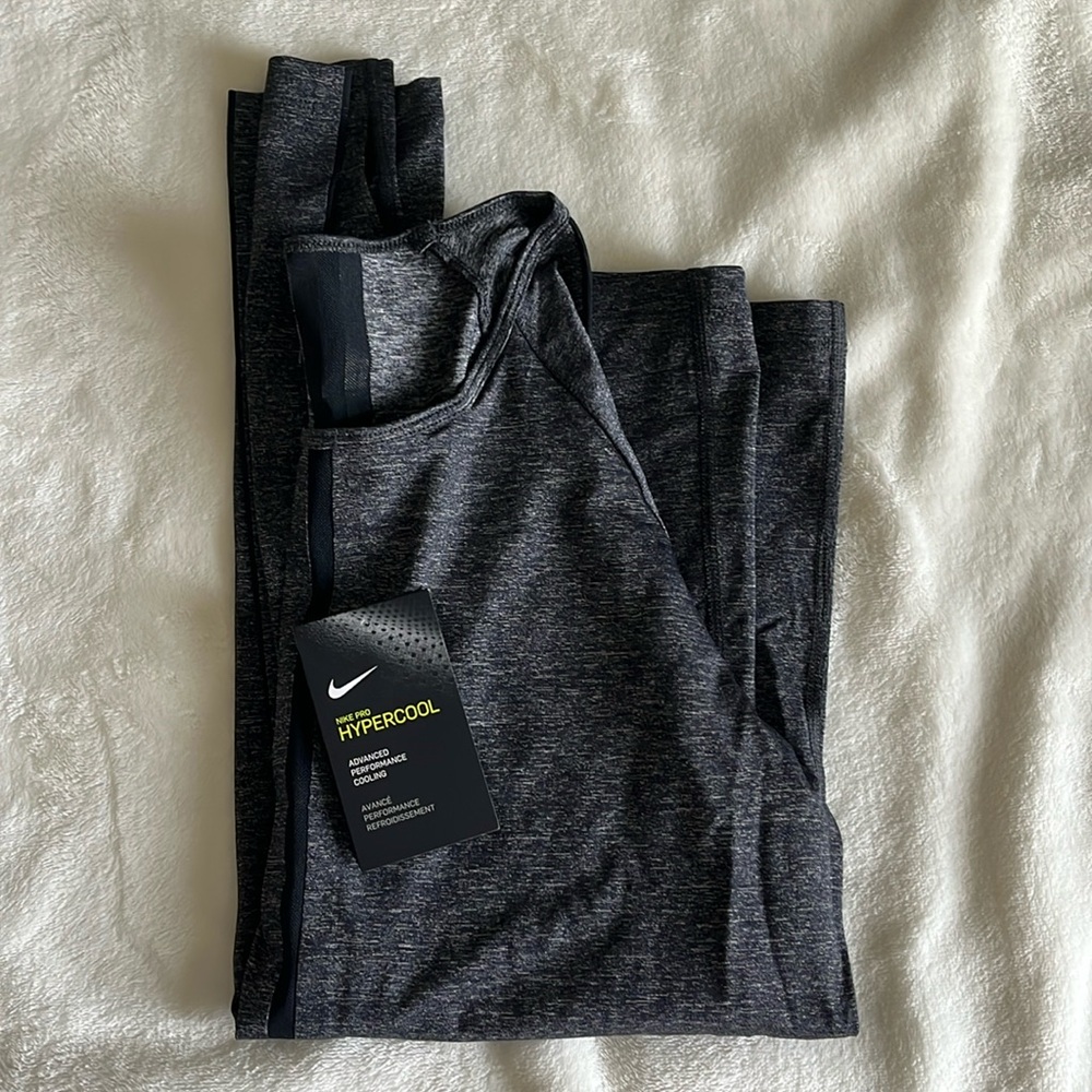 Dark gray Nike long sleeved running shirt
